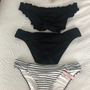 VS Cheeky bikini bottoms (bundle of 3) size Med
